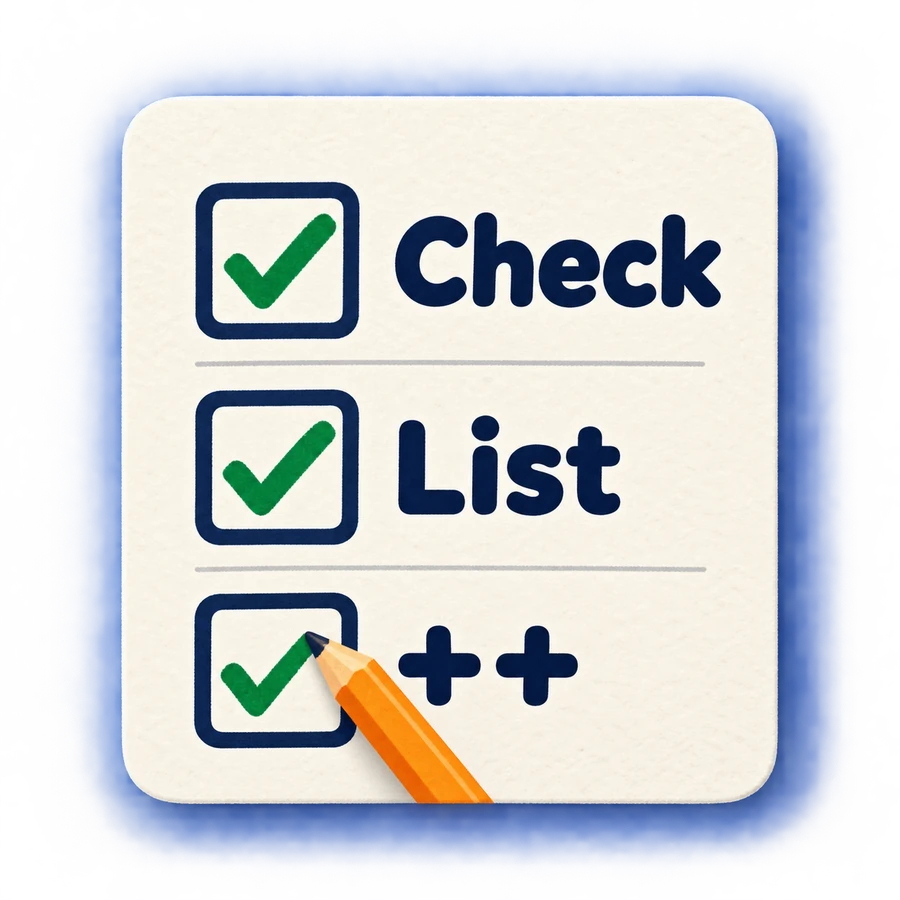 Checklist++ screenshot